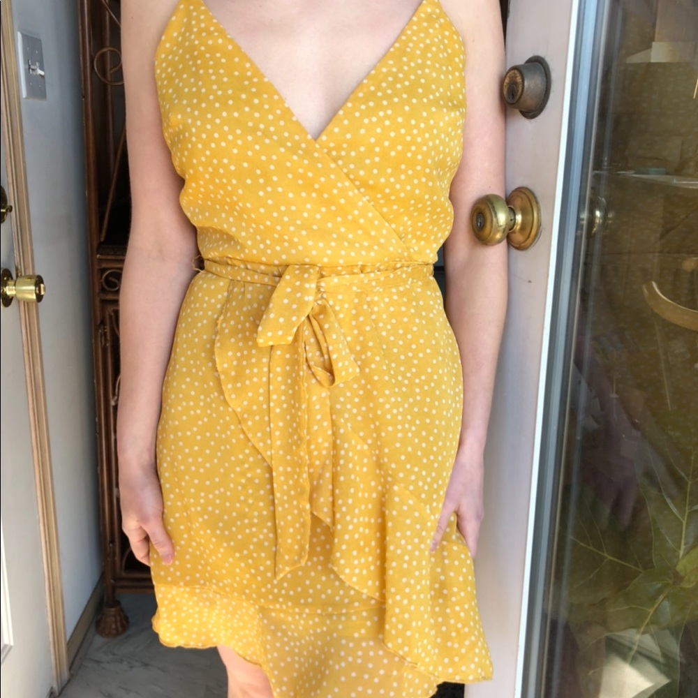 Yellow dress